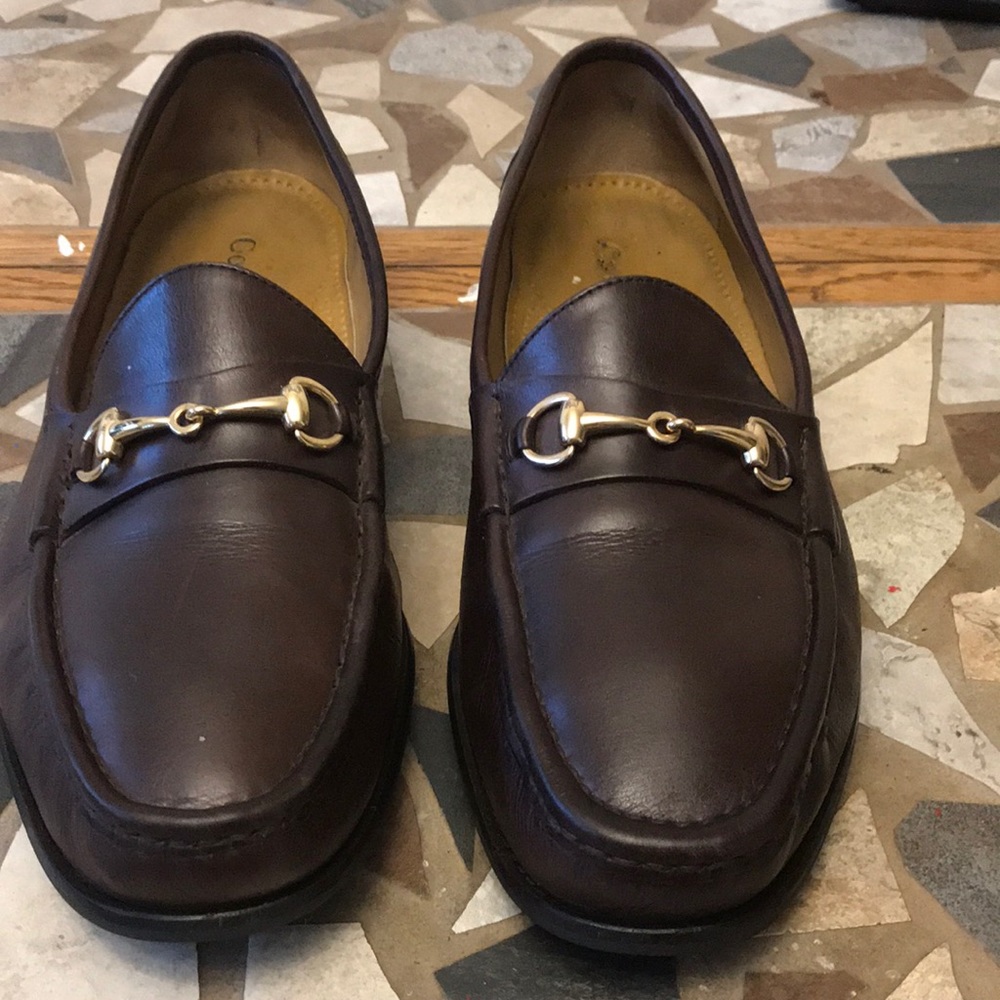 Cole Hann Brown Bit Loafer